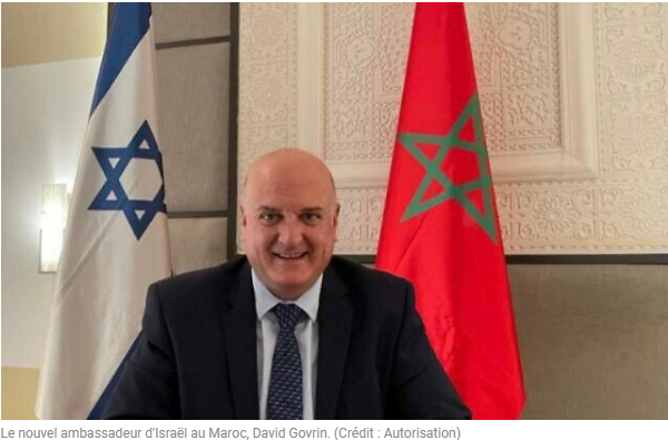 دافيد غوفرين رئيس مكتب الاتصال الاسرائيلي بالرباط